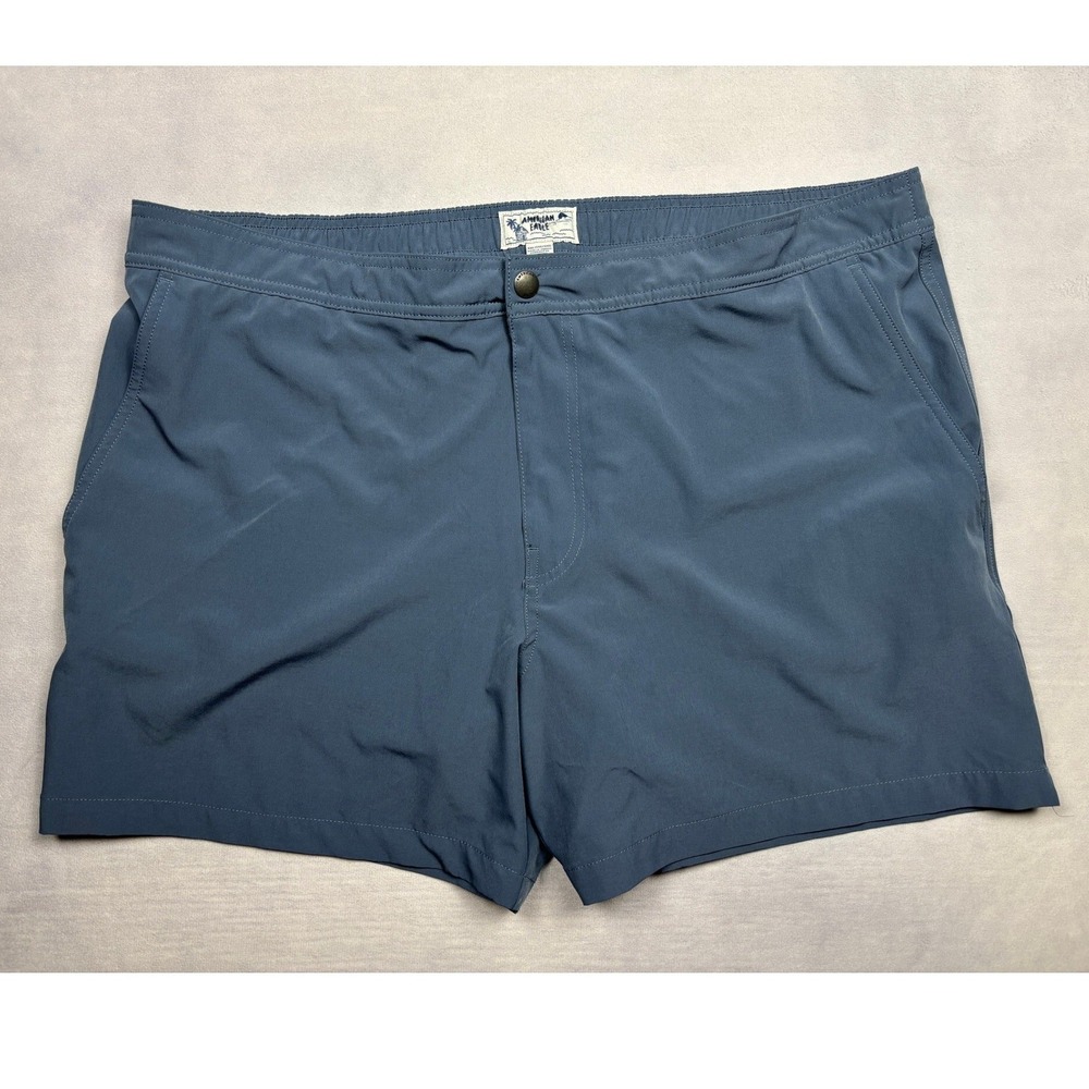American Eagle Mens XXL Hybrid Swim Trunks Shorts Blue Stretch 1513295296